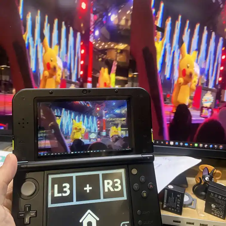 3DS 和 Half SBS 畫面對照